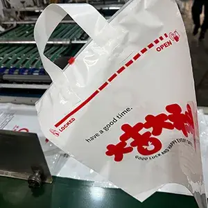 Bolsa Zipper con Cierre Deslizante y Asas Flexibes